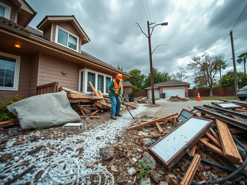Storm and Natural Disaster Damage Cleanup