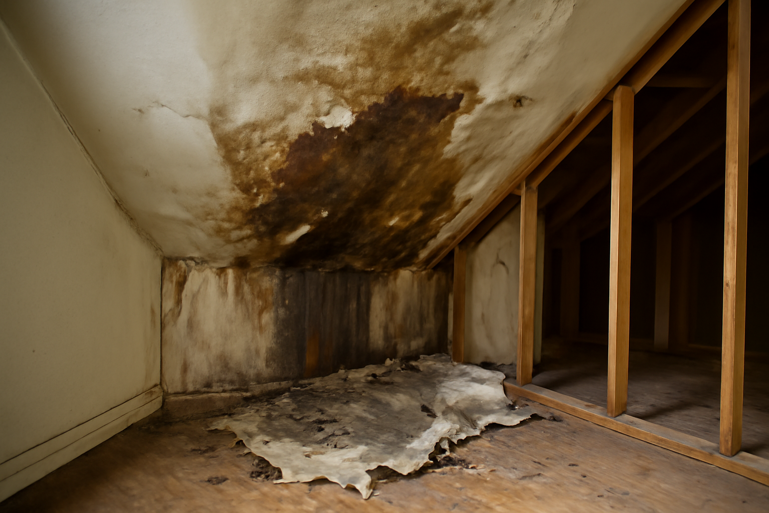 Attic Water Damage Restoration in Oconee, GA