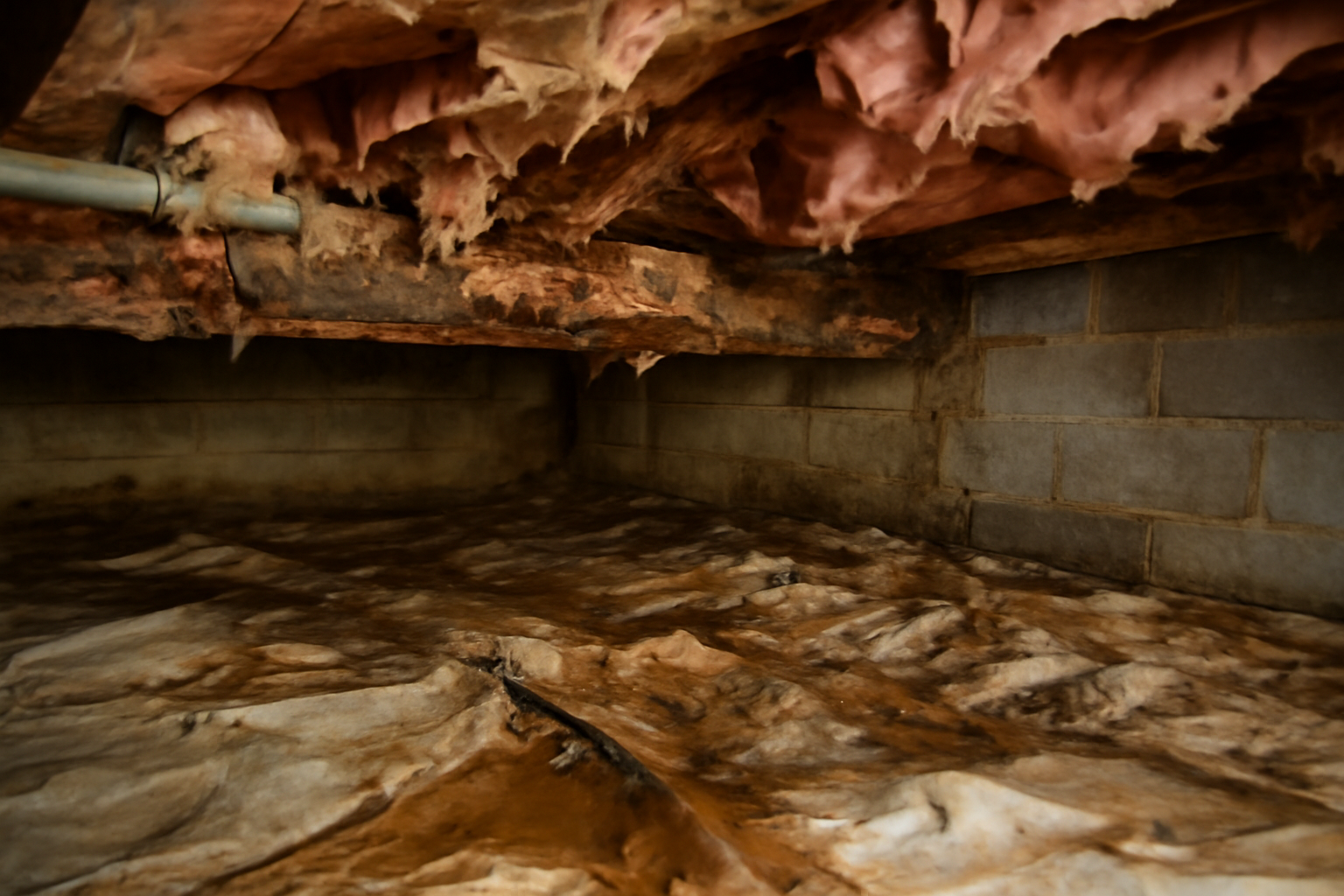 Crawl Space Water Damage Repair in Milledgeville, GA