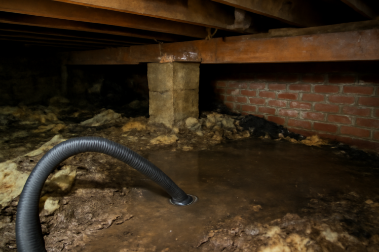 Crawl Space Water Extraction