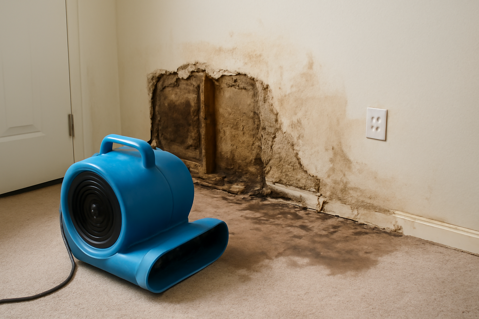 High-Velocity Air Mover Drying in Macon, GA