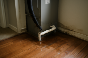 HVAC Leak Water Removal