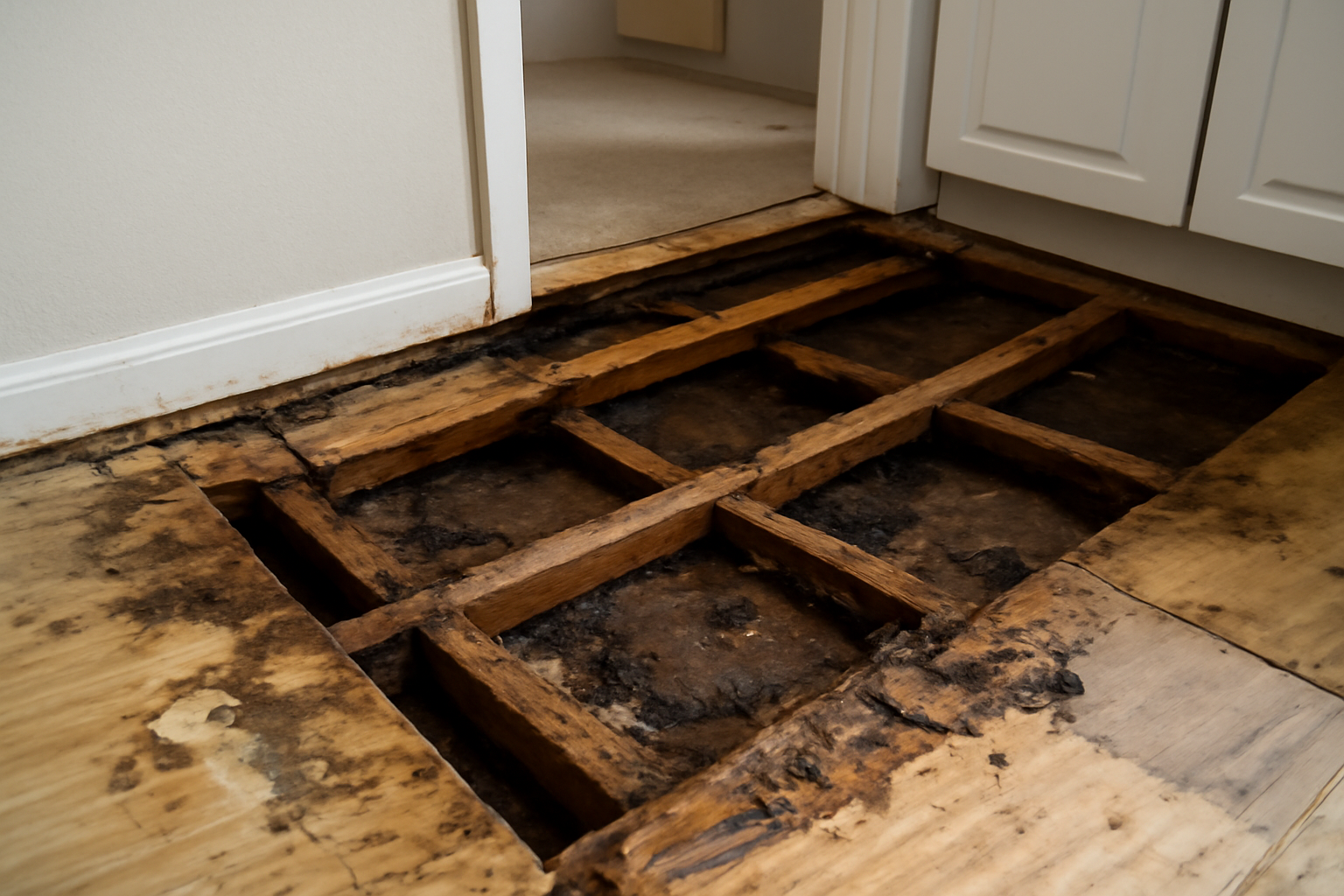 Subfloor Water Damage Repair in Zebulon, GA