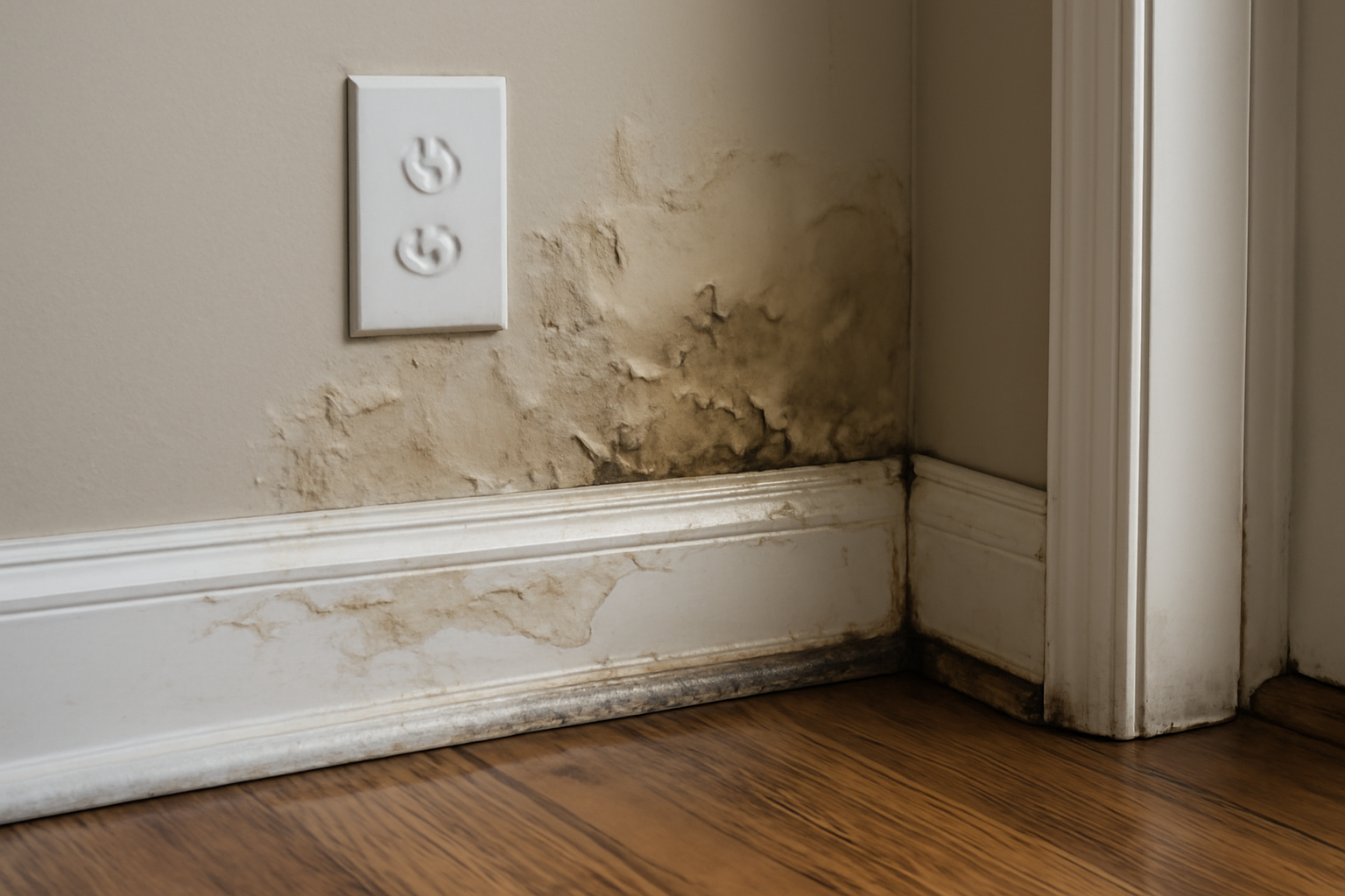 Trim & Baseboard Replacement After Water Damage in Gordon, GA
