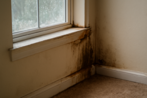 Window Leak Water Removal
